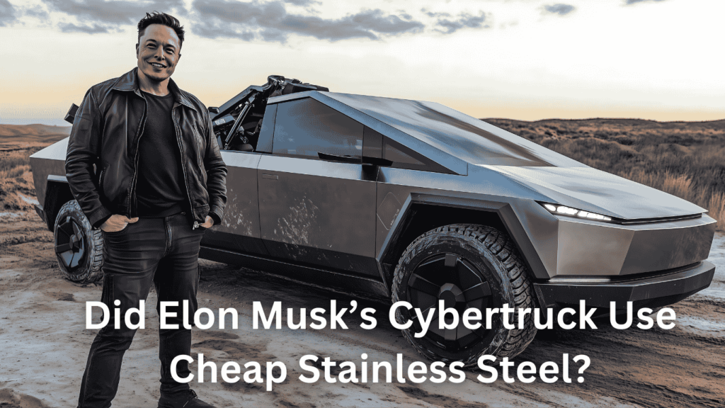 Elon Musk’s Cybertruck Use Cheap Stainless