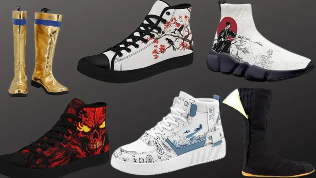 Samurai Kimono Futuristic Sneakers