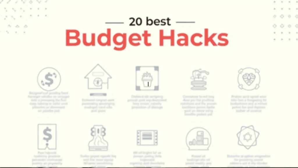 20 Best Budget Hacks for shopping