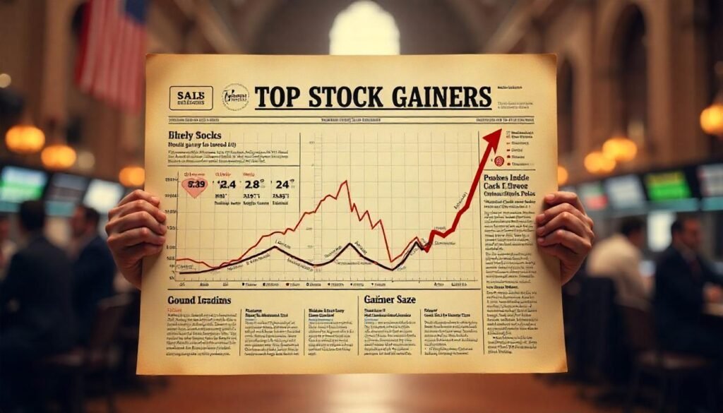 Top Stock Gainers Today – FintechZoom Highlights Market Movers