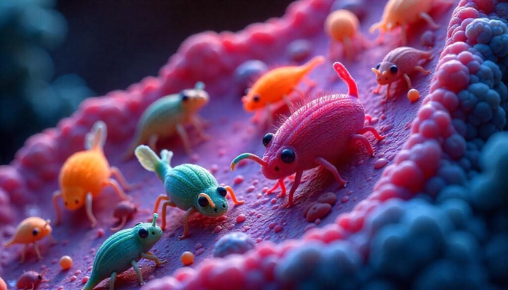 Tiny Creatures Do Live In The Body